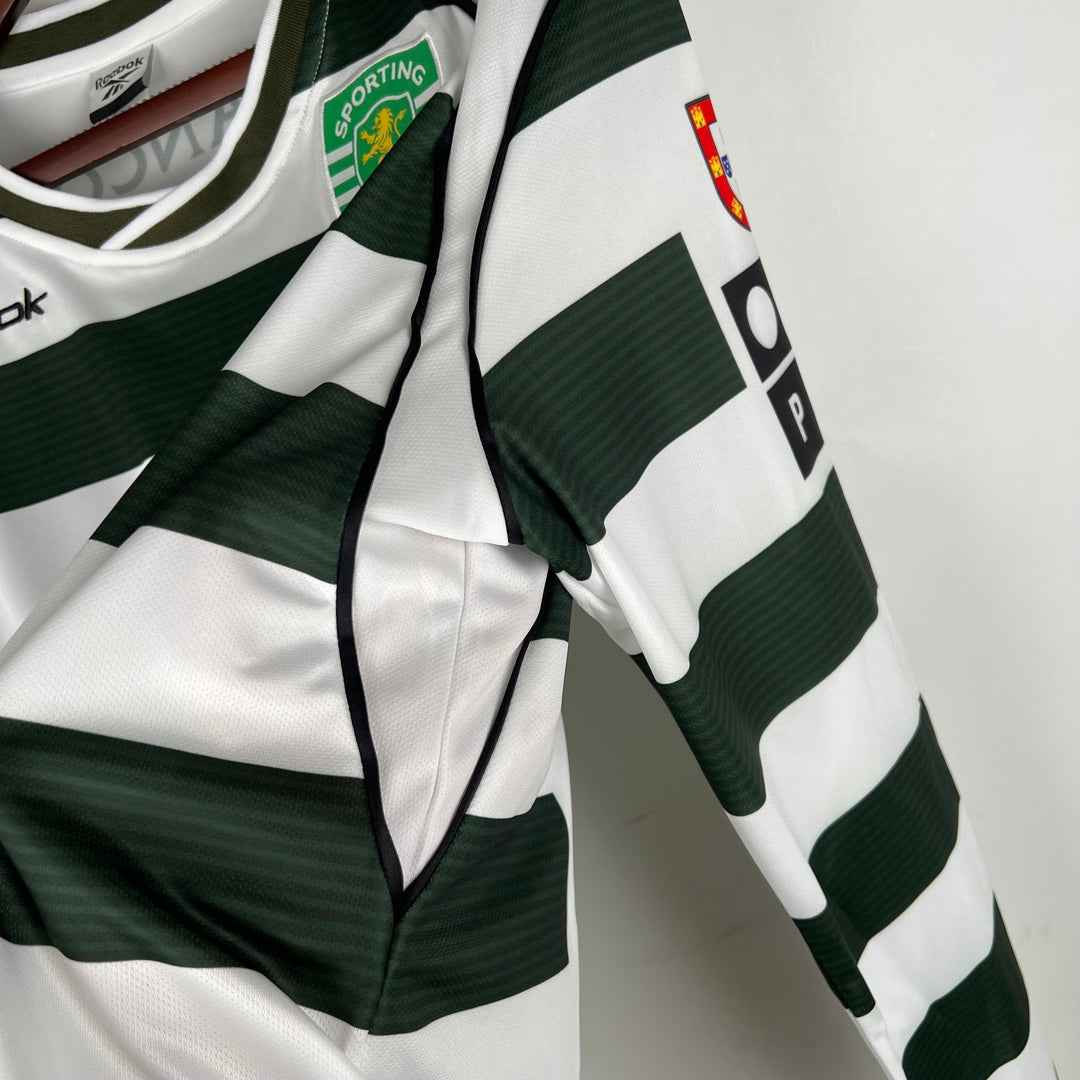 SPORTING LISBON 2001 - 2002 KOTIPAITA PITKÄHIHAINEN