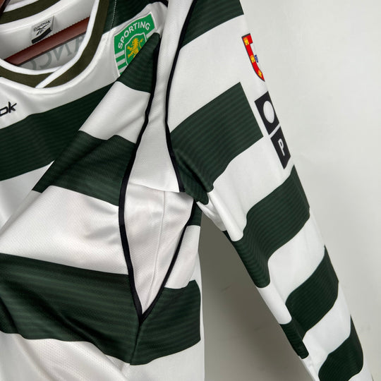 SPORTING LISBON 2001 - 2002 KOTIPAITA PITKÄHIHAINEN