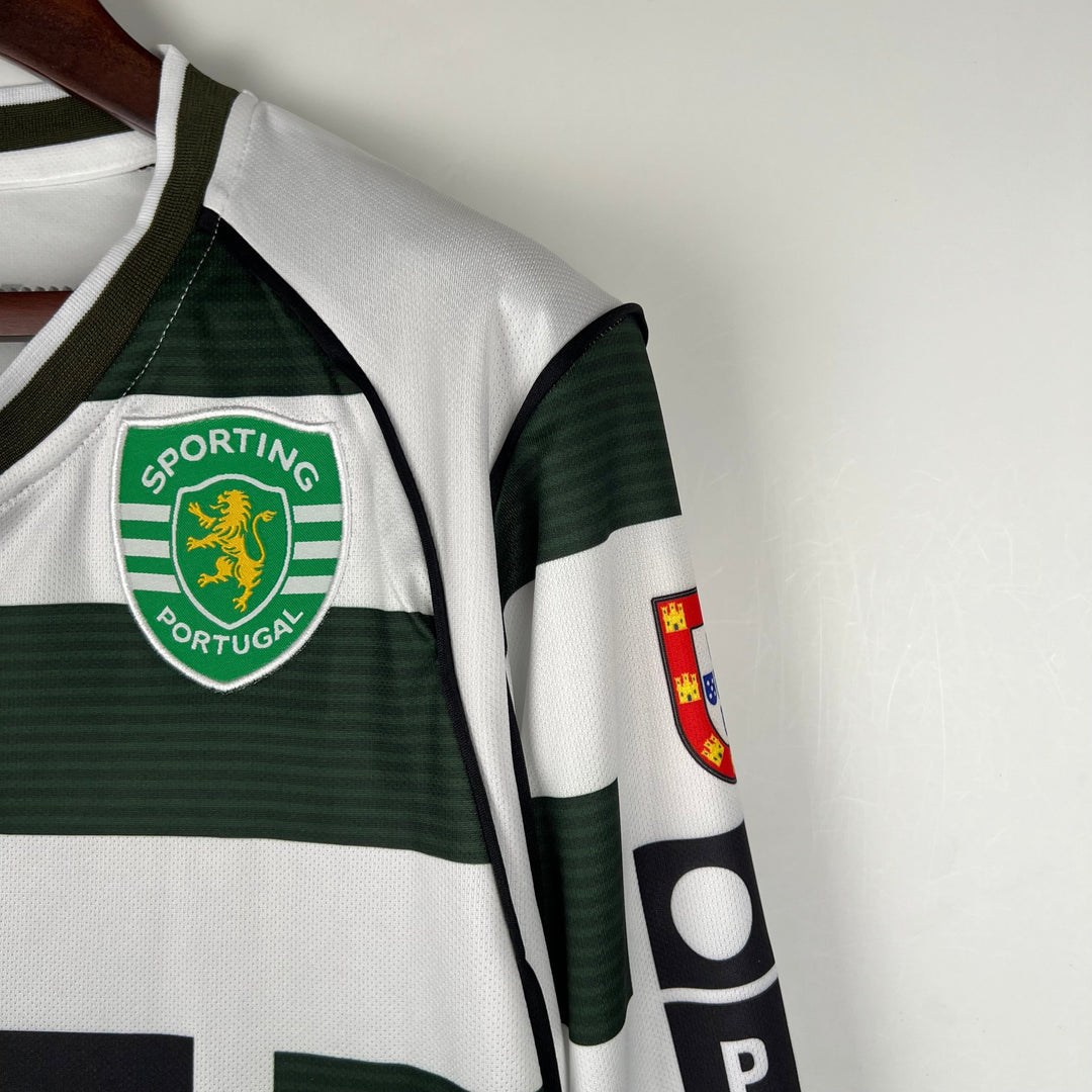 SPORTING LISBON 2001 - 2002 KOTIPAITA PITKÄHIHAINEN