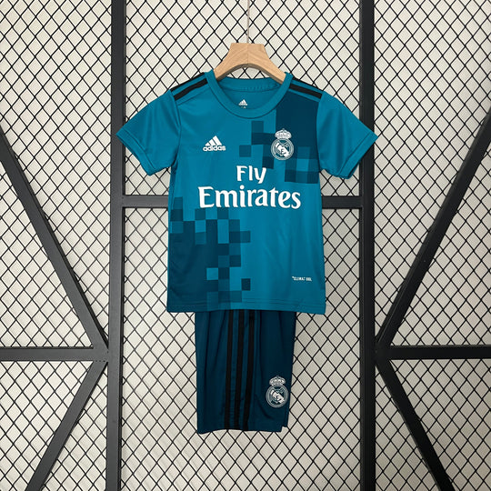 REAL MADRID 2017 - 2018 TREDJEDRAKT FOR BARN