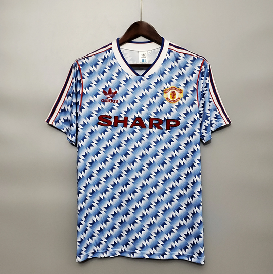 MANCHESTER UNITED 1990 - 1991 VIERASPAITA