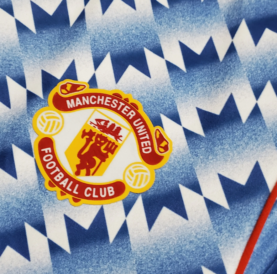 MANCHESTER UNITED 1990 - 1991 VIERASPAITA