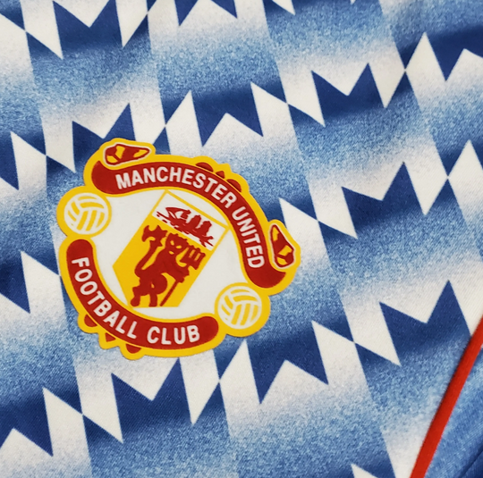 MANCHESTER UNITED 1990 - 1991 VIERASPAITA