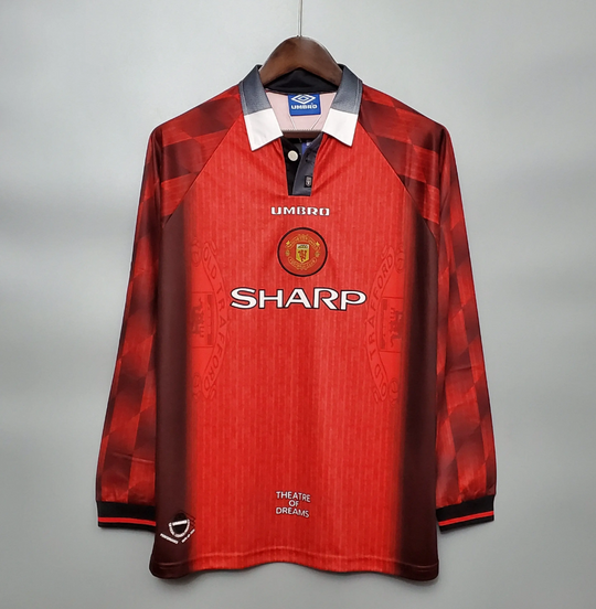 MANCHESTER UNITED 1996 - 1997 KOTIPAITA PITKÄHIHAINEN