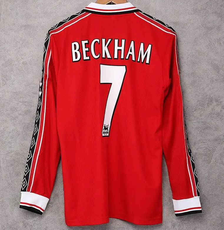 MANCHESTER UNITED 1998 - 1999 KOTIPAITA PITKÄHIHAINEN