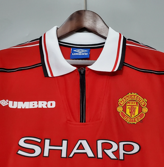 MANCHESTER UNITED 1998 - 1999 KOTIPAITA PITKÄHIHAINEN