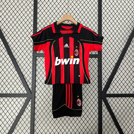 AC MILAN 2006 - 2007 KOTIPAITA LAPSET