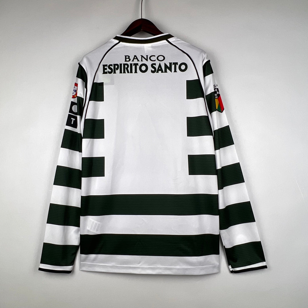 SPORTING LISBON 2001 - 2002 KOTIPAITA PITKÄHIHAINEN