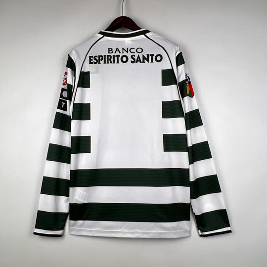 SPORTING LISBON 2001 - 2002 KOTIPAITA PITKÄHIHAINEN