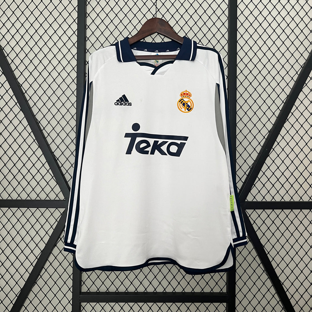 REAL MADRID 2000 - 2001 KOTIPAITA PITKÄHIHAINEN
